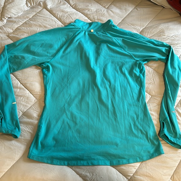 Nike Running teal quarter zip - Picture 6 of 8